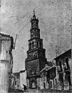 Torre vista desde la calle de la Plaza. copia
